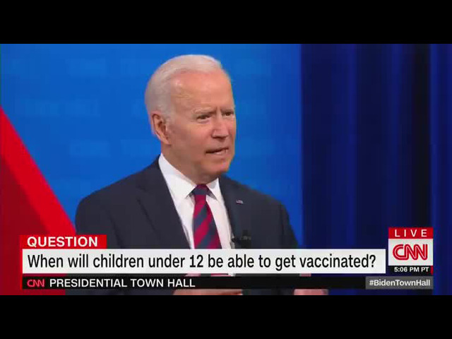 Biden wants to vax kids